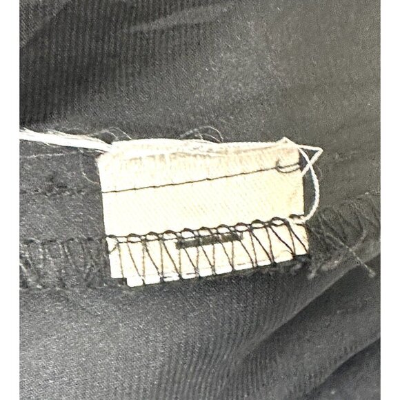 DKNY Tank Top Semi Sheer Halter Women Size S-M Black Mesh Panels Front Back - Picture 6 of 8